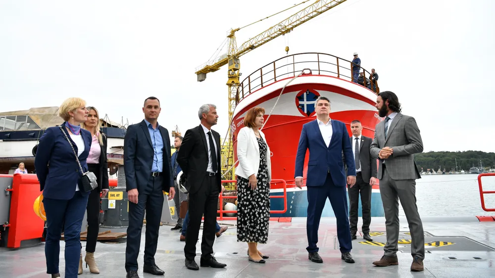 Predsjednik Milanović obišao Tehnomont Brodogradilište Pula d.o.o.