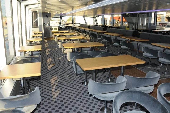 Sightseeing river liner