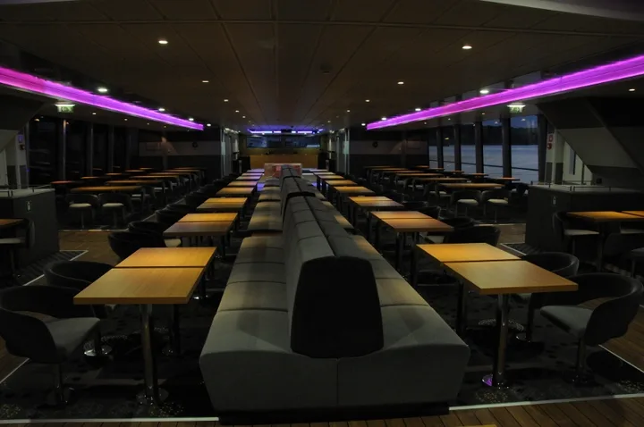 Sightseeing river liner